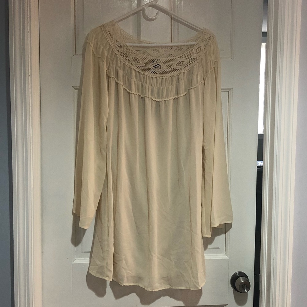 Boho Beige Dress